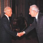1 Ottobre 1990 - il Rev.mo Seiyu Kiriyama incontra il Presidente della Repubblica italiana Francesco Cossiga
