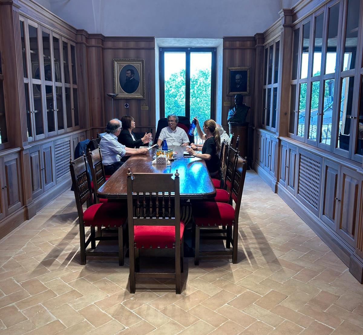 Incontro presso la nuova sede della Agon Fondazione Italo-Nipponica